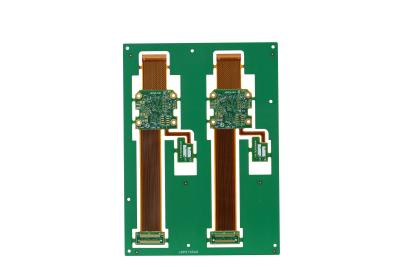 China 4Layer SMD Components Flexrigid Pcb Bendable Circuit Board Hasl Lf Oppervlakteafwerking Te koop