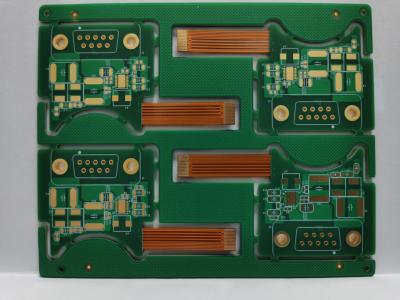 China Sanforized Back Drill Rigid Flex PCB Met Hasl Lf Oppervlak 1-28 lagen Enig behandeling Te koop