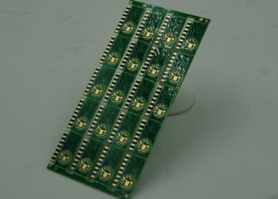 Cina PCB a doppio lato con trattamento superficiale in oro di immersione bianca/nera Silkscreen 1,6 mm 0,075 mm Min Hole Dia in vendita