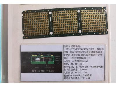 China ENIG Oppervlakte Afwerking IC Substraat PCB IC Circuit Board 0.2mm Basismateriaal BT HF HTG Te koop