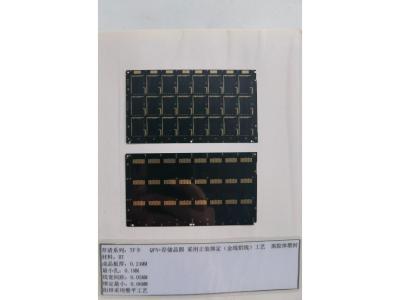 China Dos capas de PCB de sustrato de IC rígido de 0,2 mm ENIG Superficie de acabado compatible con RoHS en venta