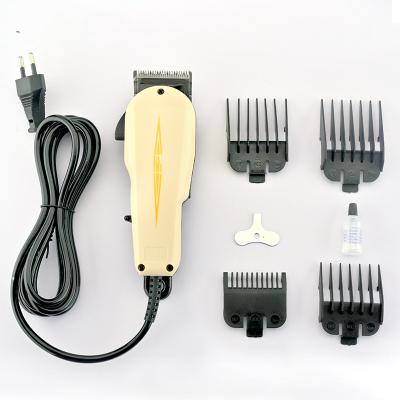 China Thinning Scissors Customized OEM Professional Rechargeable AC Hair Clipper Hair Trimmer Men Haircut Machine for sale