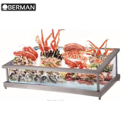 China Fashion Yinger Acrylic Food Equipment Banquet Ice Seafood Display Buffet Catering Rack For Wedding for sale