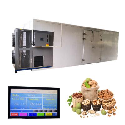 China The factory drier capacity is too low? Automatic Control Walnut Temp Dryer Machine With 544 Trays And Over 3 Tons In Capacity for sale