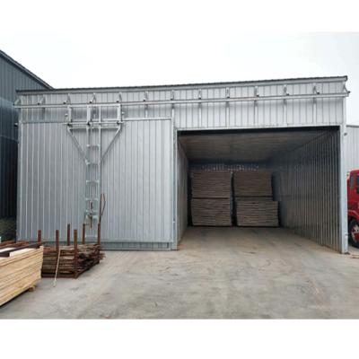 China Wood Building Material Stores WD15-2 Double Chamber Capacity 176 CBM Kiln Dryer For Heat Source Electricity for sale