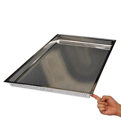 China Medicine Processing Food Grade Custom Perforated And Unperforated Dehydration And Baking Tray For Oven Use for sale