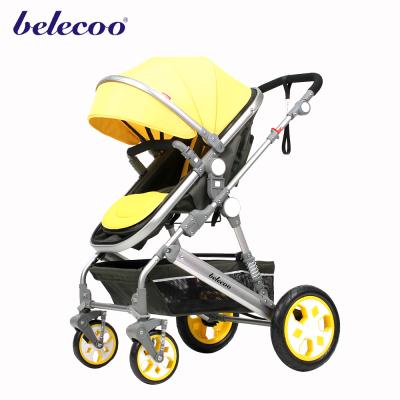 China Belecoo High Quality Canvas Baby Pram 3 in 1 Baby Stroller /Pushchair/ Made in China Model 535-2 for sale