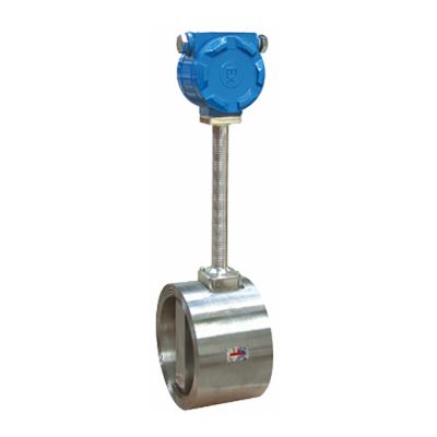 China DN65 Steam Gas Vortex Flow Meter Measurement Price for sale