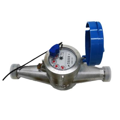 China High Performance 25mm Pulse Output 1inch Cold Multi Jet Water Meter Dry for sale