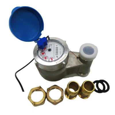 China High Performance SS304 Multi Jet Pulse Output Water Meter for sale