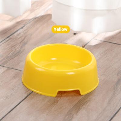 China Quality Guaranteed Environmentally Friendly Non-automatic Round Bowl Wholesale Simple Multicolor Bowls For Pets Dog Cat Bowl for sale