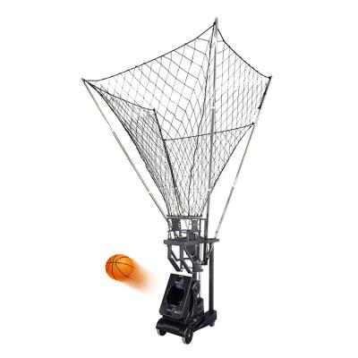 China Durable Indoor Basketball Shooting Machine Automatic Trainer Serving Ball Free Drip Passing Equipment for sale