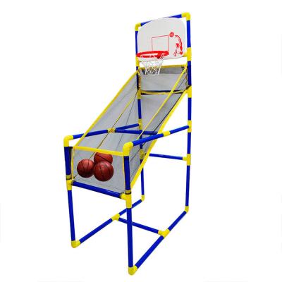 China Durable children boys and girls with basketball rack large size toys can be adjusted indoor and outdoor removable shooting rack for sale