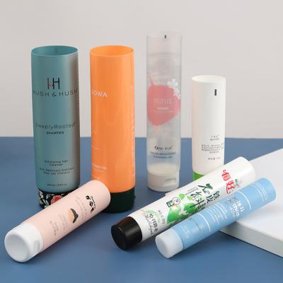 China Biodegradable PE Soft Cosmetic Packaging Tube For Hand Cream Body Lotion for sale