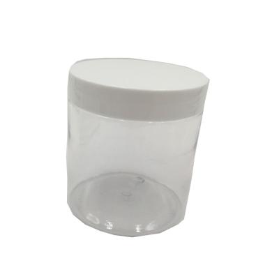 Cina 8 oz vaso per animali da compagnia vaso rosa gel di plastica per animali da compagnia trasparente 60 g vaso per animali da compagnia da 500 ml in vendita