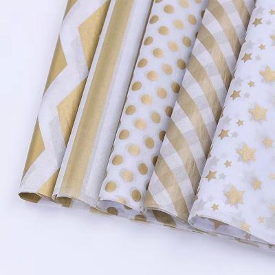 China Custom Tissue Paper Gift Wrapping Paper With Company Logo Garment Packaging Paper for sale