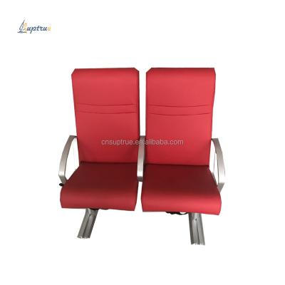 China Marine Comfort Ferry Passenger Boat Seat Aluminum Alloy Frame for sale