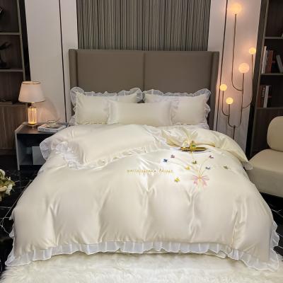 China Jiangsu Princess Four-Piece Set Embroidery Bedding Set Comforter for sale