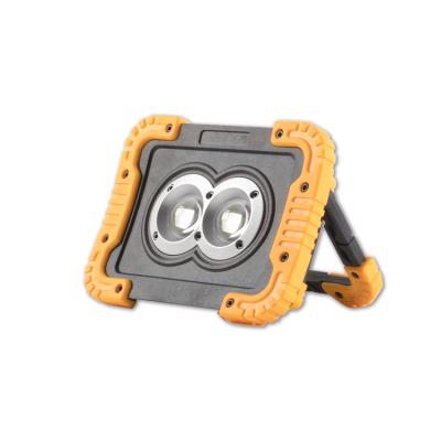 China Portable Body 20W COB Garden ABS High Lumen Led Flood Lights USB Rechargeable Floodlight Led Strobe Light for sale