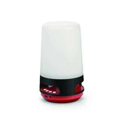 China No portable rechargeable wireless speaker with light for sale