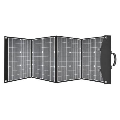 China ETFE Customize Portable 200 Watt Folding Solar Panel For Power Bank Expanding Solar RV System for sale