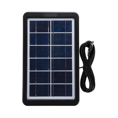 China Phone DROPSHIPPING SERVICE Portable Multi Function Plastic Case 6V 3W Mini PV Solar Panel For Outdoor Charging Mobile Phone for sale