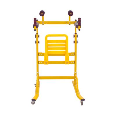 China New High End Listing Carbon Steel Durable Using Low Price Walker With Wheels Patient Walker for sale