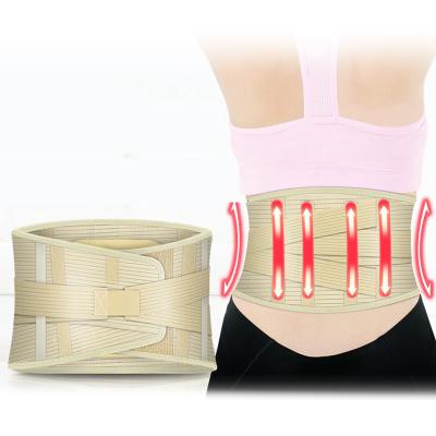 China Lower Back Support Belt Correct Posture Belt Breathable High Elastic Elastic Waist Support Belt Sports And Medical Protector For Pain Relieve for sale