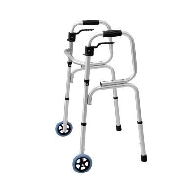 China Aluminum alloy can be folded older rehabilitation rollator ZXQ-001 for sale