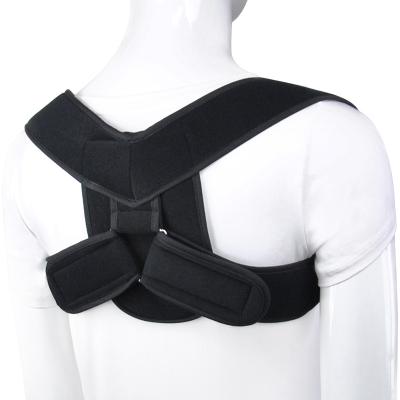 China Eco-friendly Shoulder Support Posture Corrector Clavicle Fixation Band Shoulder Pain Relief Posture Brace for sale