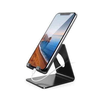 China Easy to install Compatible aluminum Phone Stand Holder for Desk, Phone Desk Stand Tablet Stands and Holders for Office for sale