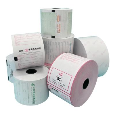 China POS Printer ATM Printer Manufacturer Custom Printed Thermal Paper Roll For Cash Register ATM Bank for sale