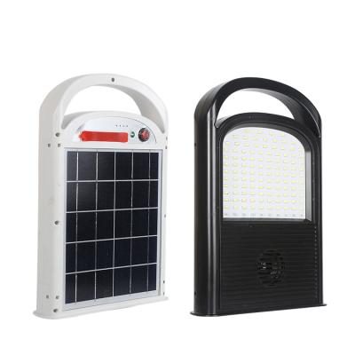 China Outdoor emergency camping light music solar lamp using bluetooth speaker solar warning light en venta