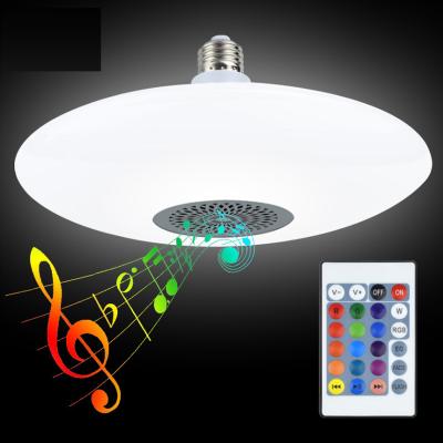 中国 Commercial Remote Control Bedroom Lamps RGB Dimmable 60W LANYA Music APP Light LED Bulb Room Colorful Home Decor Lamp 販売のため