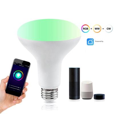 China Tuya Wifi Residential BR30 9W Smart Bulb Works with Alexa Google Home zu verkaufen