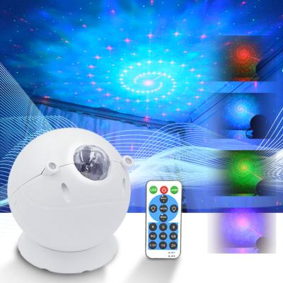 China New USB Modern Full Color LED Star Sky Projection Light All Sky Star Laser Water Pattern Lamp Indoor Bedroom Atmosphere Night Light en venta