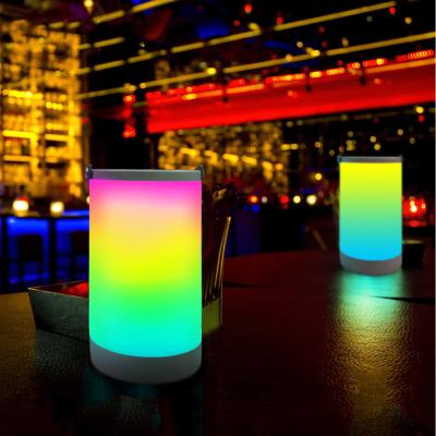 China Modern LED Portable Lantern Tent Lamp USB Touch Switch Rechargeable Hanging Night Light For Bedroom Living Room Camping Light en venta