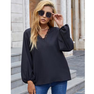 China Miyingstyle Latest Viable Design Long Sleeve Lady Shirt Fashion Office Blouse Shirts For Women for sale