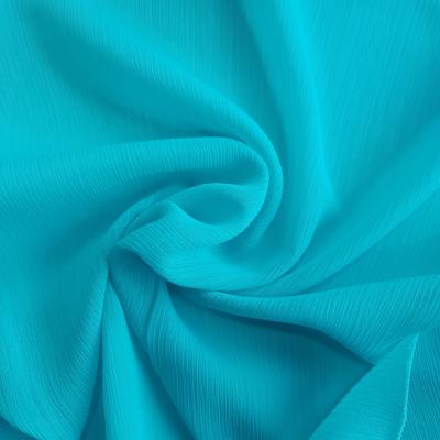 China Antistatic 100% Polyester Crepe Chiffon Fabric For Women's Fashion for sale