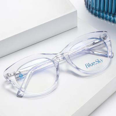 China Acetate optical frames Good Selling 2021 New Fashion Eyeglass Framepopular Design Blue Light Blocking Optical Frame for sale