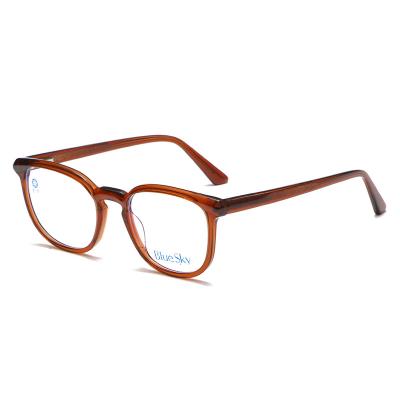 China Acetate optical frames Best Selling Dropshipping Eco Eyewear Strong Frame Ready Stock Acetate Customizable Eyeglass for sale