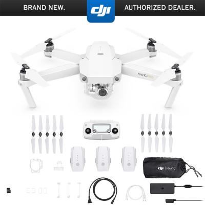 China Cheap DJI Mavic Pro Alpine White Quadcopter Drone Fly More Combo With Three Batteries for sale