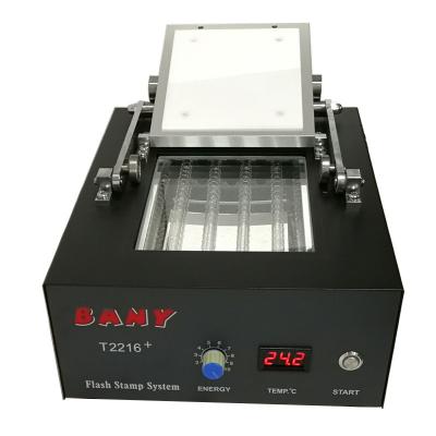 China Desktop Automatic Photosensitive Seal Stamp Machine Instant Self Inking Stamp Pastel Rubber Pad Making Machine Flash for sale