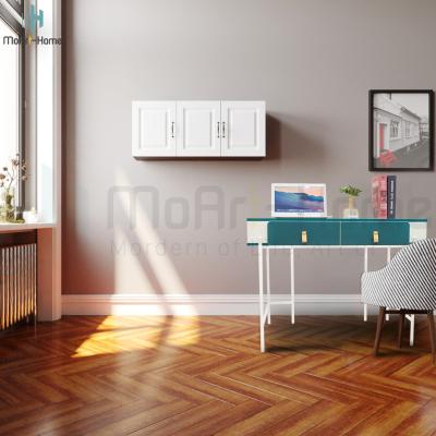 China Eco - Friendly Simple Style Laptop Desk Furniture With Drawer And Metal Legs , Modern Office Furniture Home Office for sale