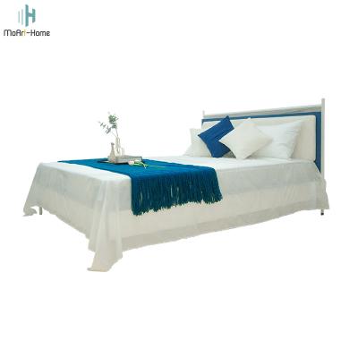 China Eco-friendly Good Quality Queen Modern Europe, Latest Design Modern Bed Loft Bed Frame Furniture For Hotel Apartment Wholesale for sale