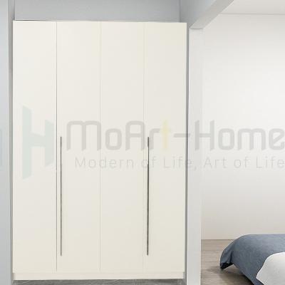 China Simple And Free Combination Of Low Price Eco-friendly White Wardrobe Cabinet for sale