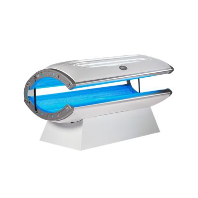 China Skin Tightening Standing Solarium Tanning Booth Save Room Tanning Lamps For Skin Therapy Photodynamic Therapy Machine Selective Tanning for sale