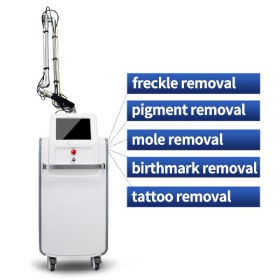 China Pigment Removal 2021 pigment removal tattoo removal machine price 755nm picosecond laser Korea imported ND yag laser arm for sale