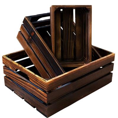 China China Household Wooden Storage Box Wooden Bedroom Storage Box for sale