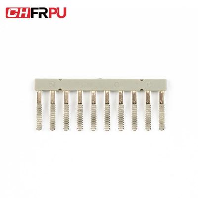 China CHFRPU Accessories Brass Terminal Insert Bridge For Junction Side Chain Terminal Block UK Series Connection Insert Common Bridge for sale